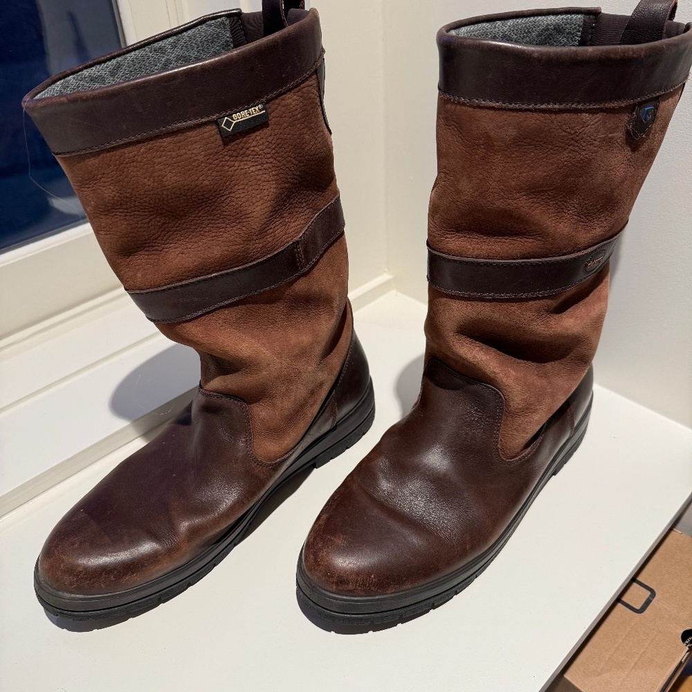 Men’s Walnut Dubarry Stretch Kildare House Of Bruar Size EU 46 EUC Gore-tex